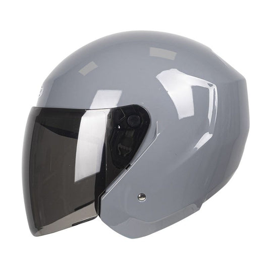 CASCO TECH T10 GRIS VISERA HUMO