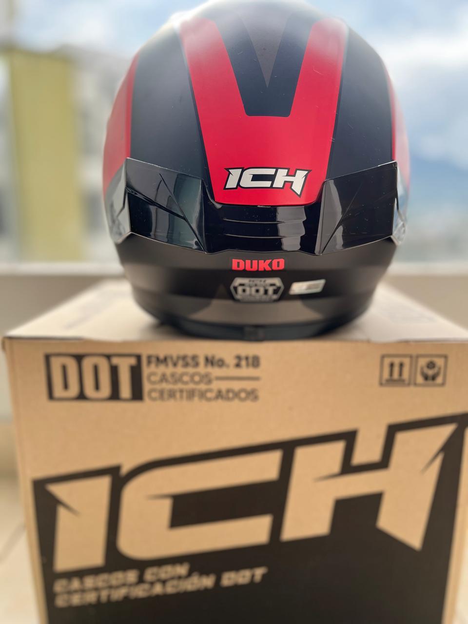 CASCO ICH 503 DUKO VISERA NEGRA