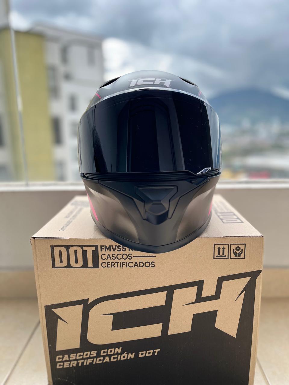 CASCO ICH 503 VISERA PLATEADA EDICION