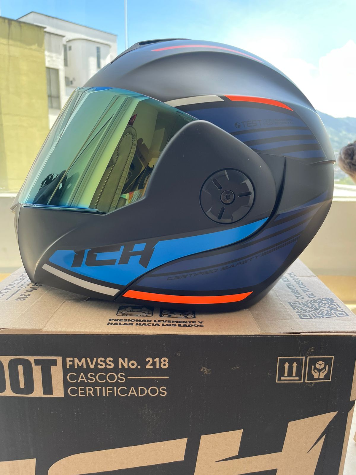 CASCO ABATIBLE 3110 GAFAS INTERNAS