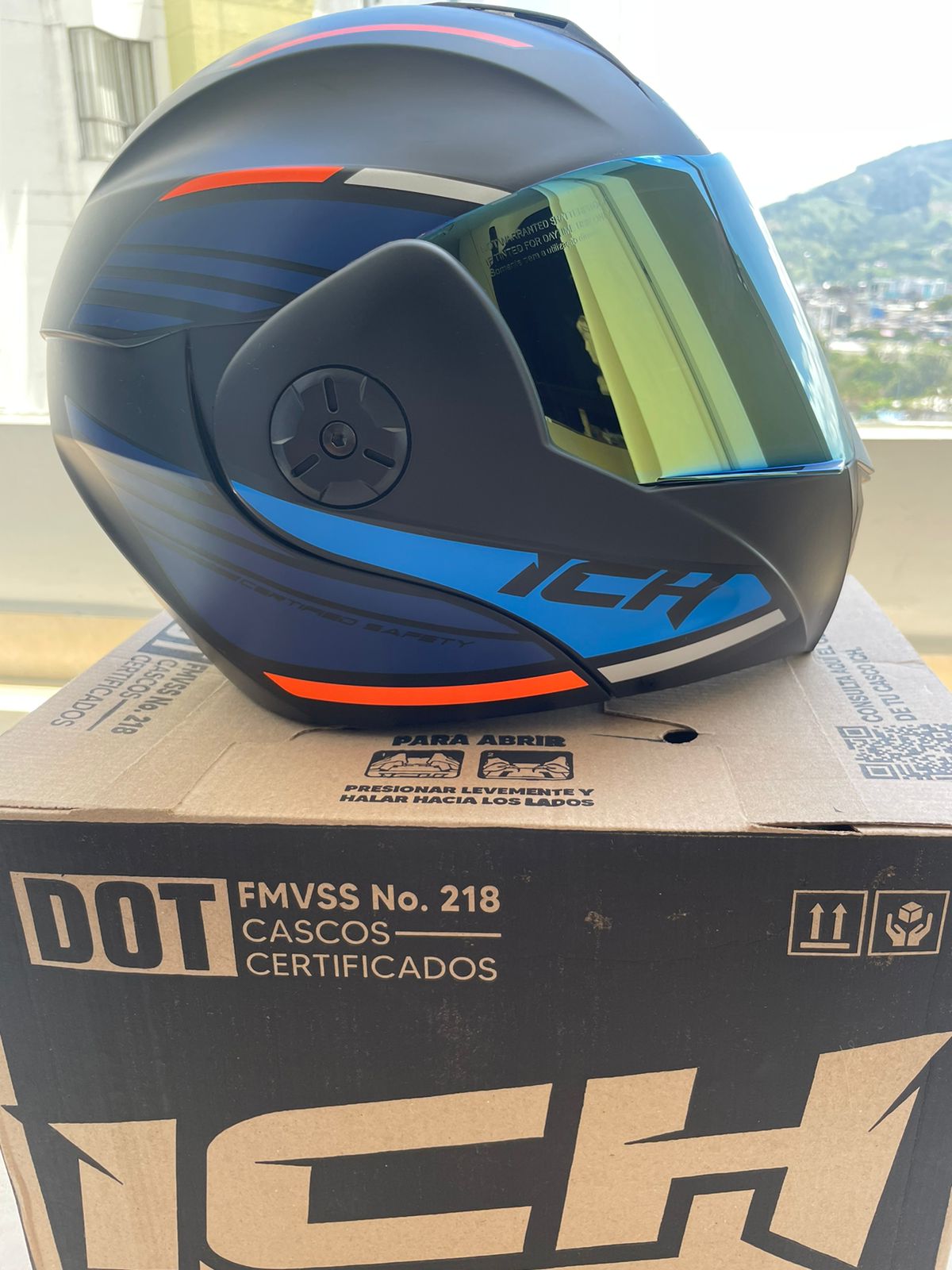 CASCO ABATIBLE 3110 GAFAS INTERNAS