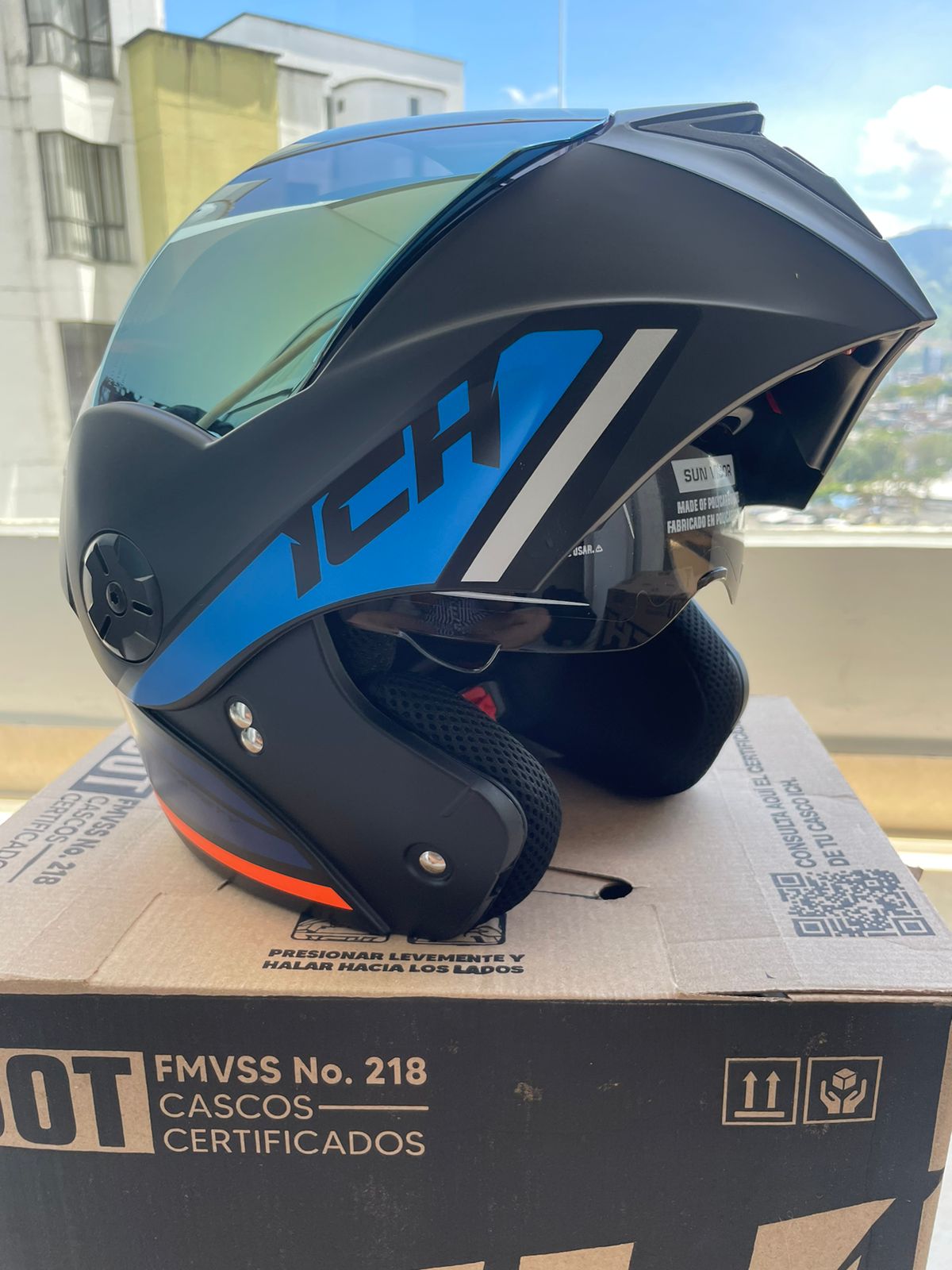 CASCO ABATIBLE 3110 GAFAS INTERNAS