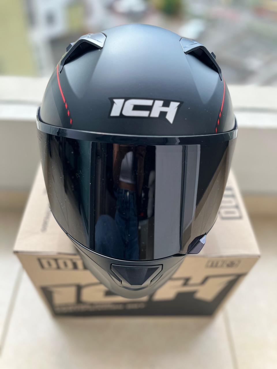 CASCO ICH 503 DUKO VISERA NEGRA