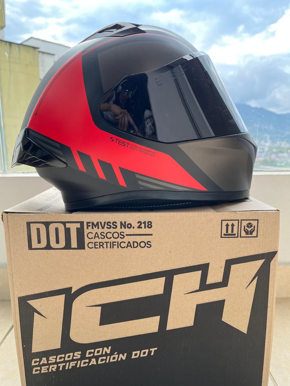 CASCO ICH 503 DUKO VISERA NEGRA
