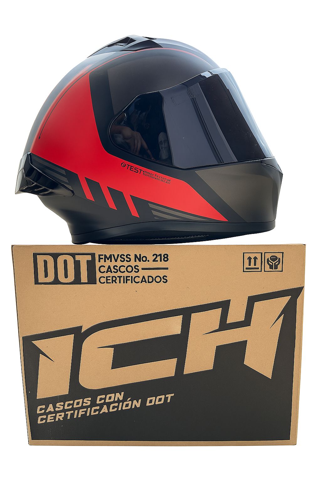 CASCO ICH 503 DUKO VISERA NEGRA
