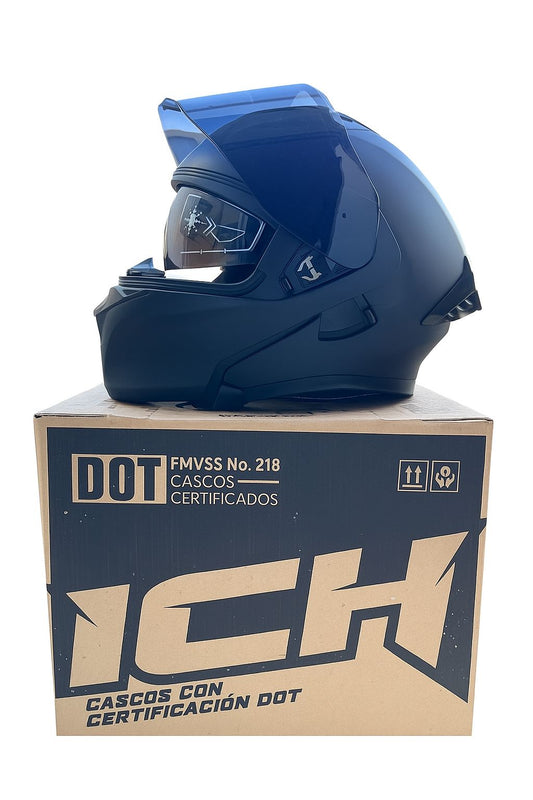 CASCO ABATIBLE 3120 VISERA NEGRA GAFAS INTERNAS