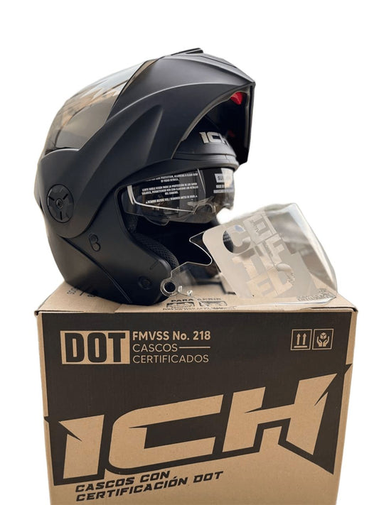 Casco Abatible ICH 3110 Solid Visera Negra